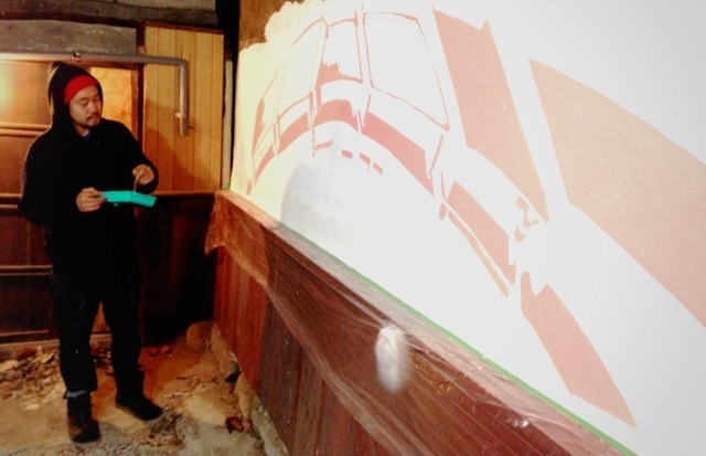 Amigo del pintor,Maru.